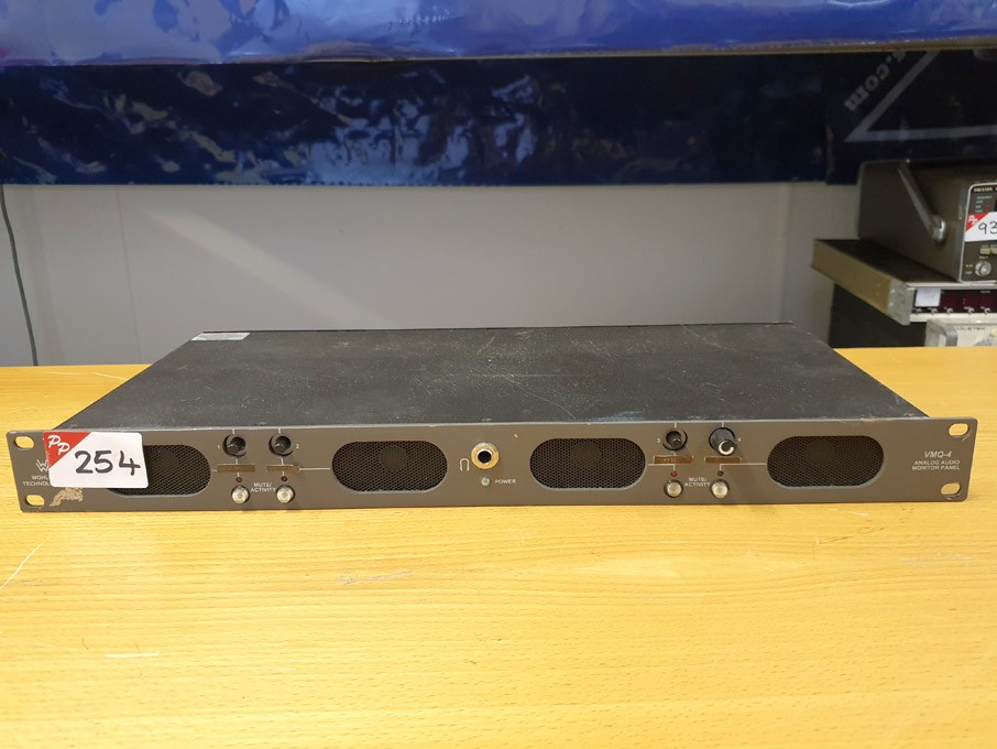 Wohler VMQ-4 analog audio monitor panel - lot loca...
