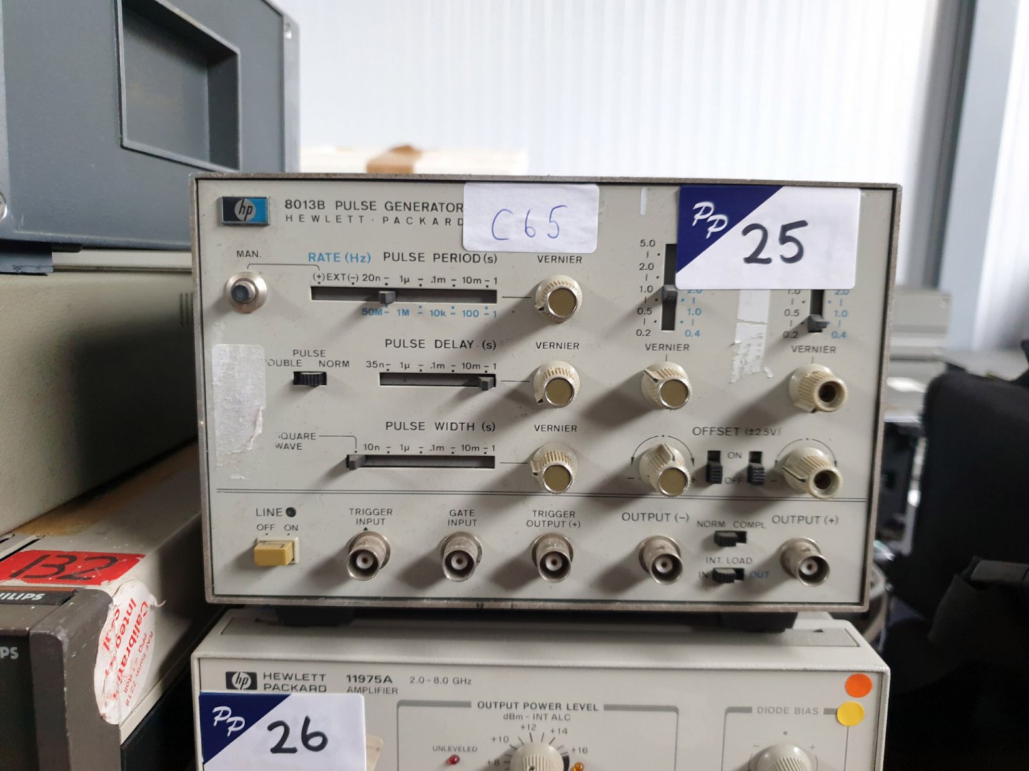 HP8013B pulse generator, +/- output (C65)