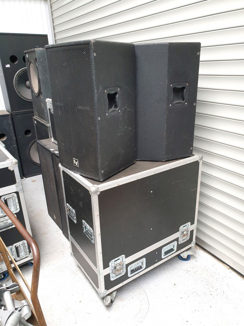 Pair EV RX115/75 passive / biampable full range lo...