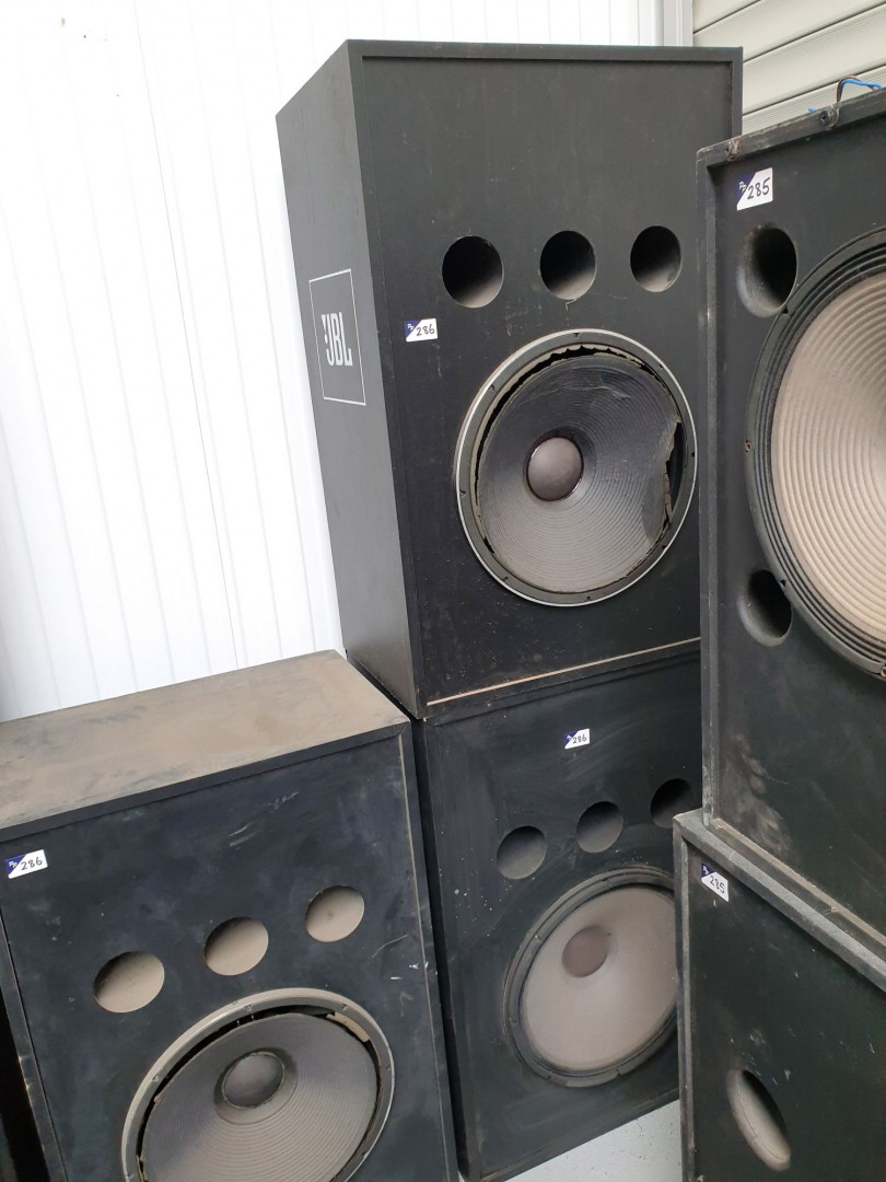 3x JBL subwoofers (2x spares or repair)