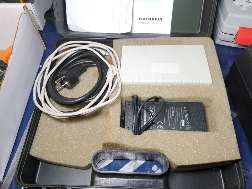 Kathrein portable control adaptor in carry case