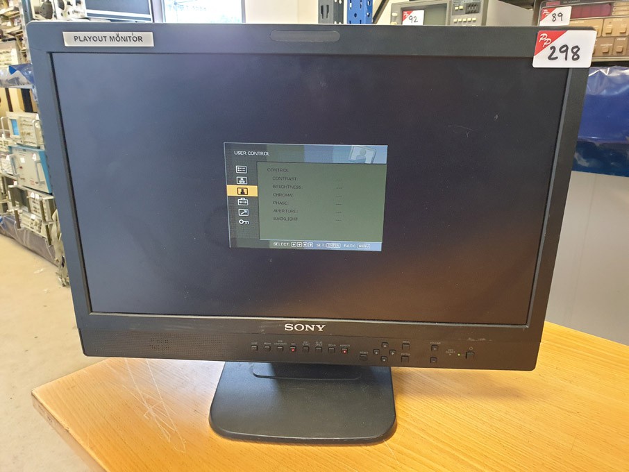 Sony LMD02110W LCD monitor - lot located at: PP Sa...