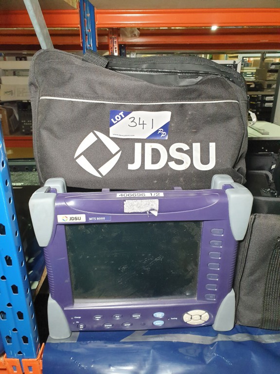 JDSU MTS 8000 hand held tester in carry case