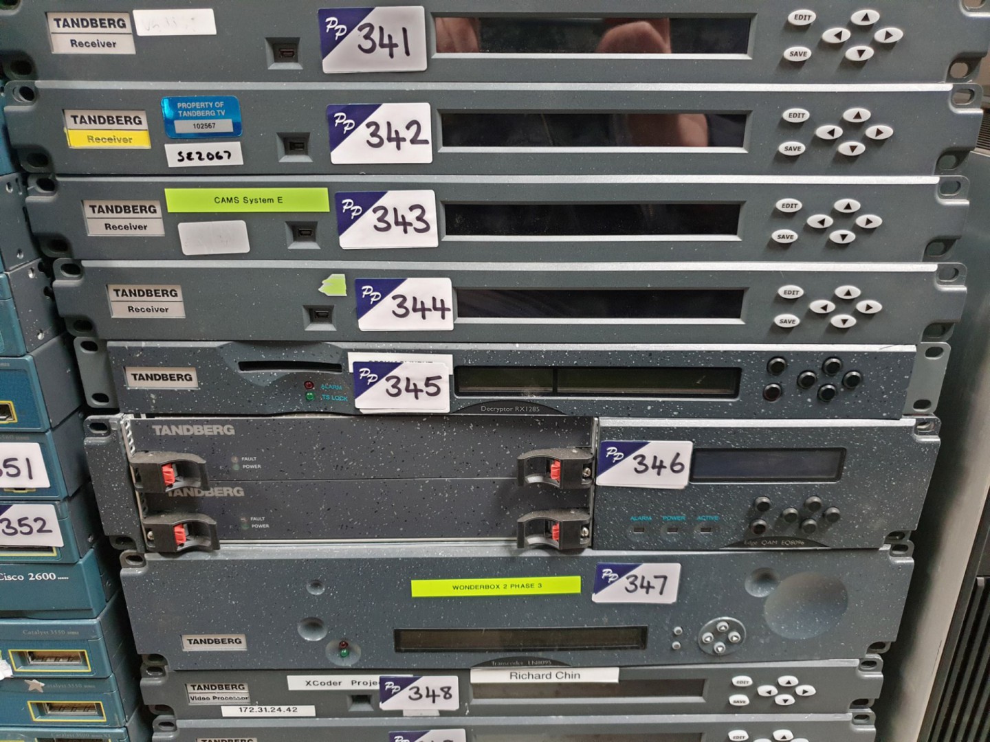 Tandberg RX-1285 decryptor