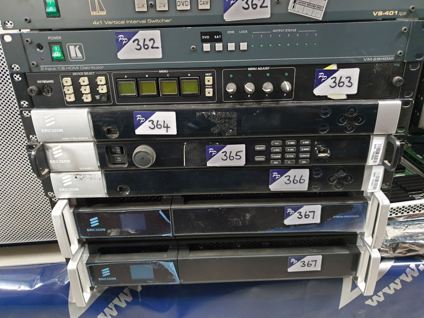 Ericsson video processor frame
