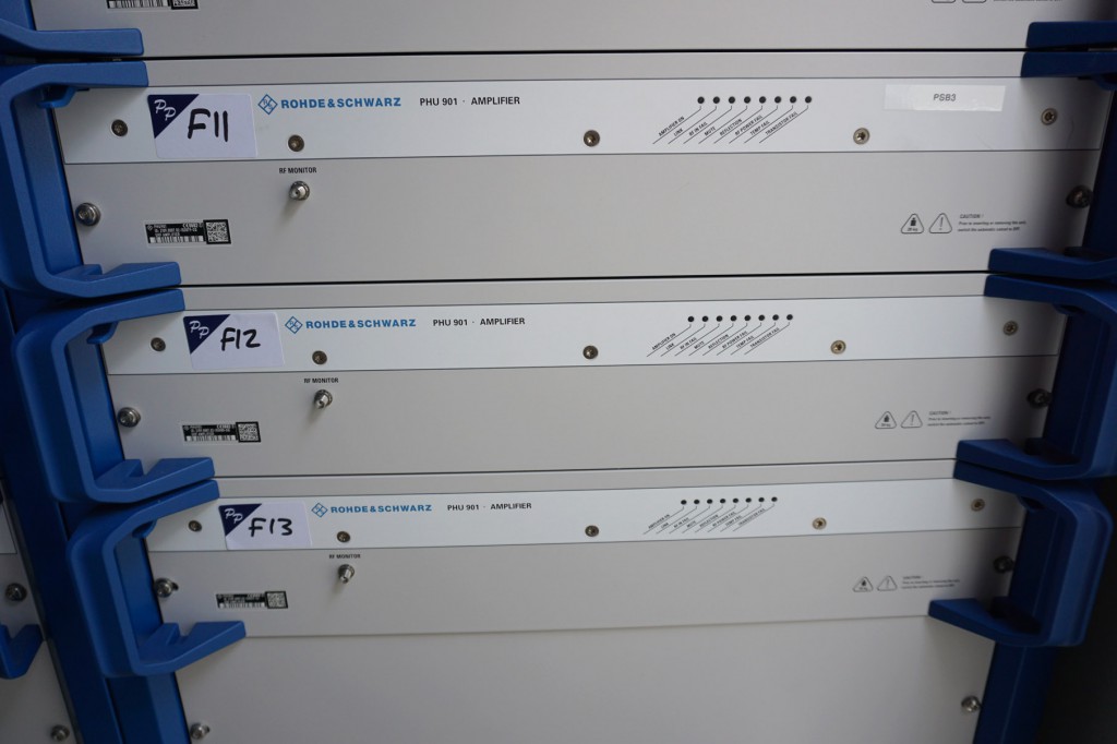 Rohde & Schwarz PHU901 rack type UHF amplifier (20...