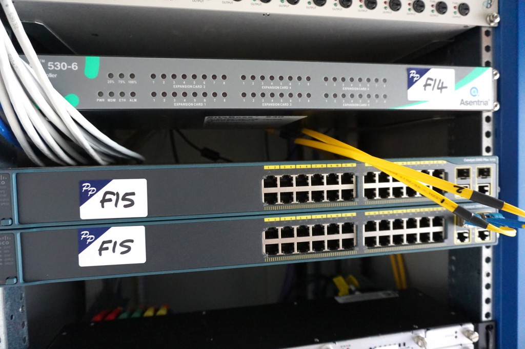 2x Cisco Catalyst 2960 Plus Series fibre switches...