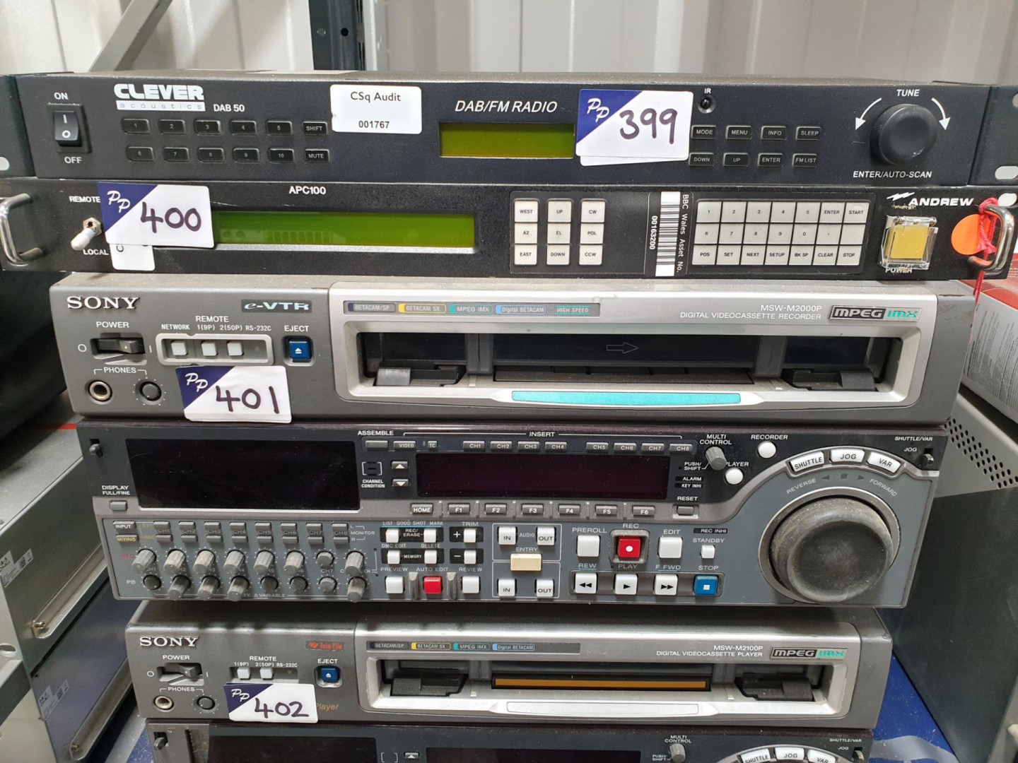 Sony MSW-M2000P digital video cassette recorder