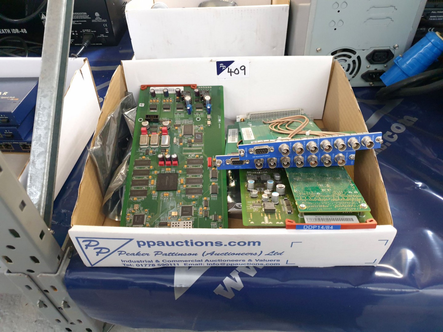 2x Axon DDP14/84 front & rear input cards