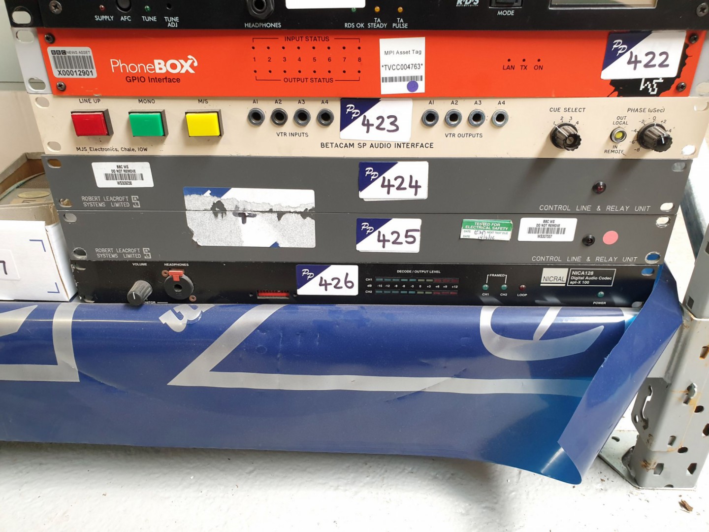 Robert Leacroft control line & relay unit
