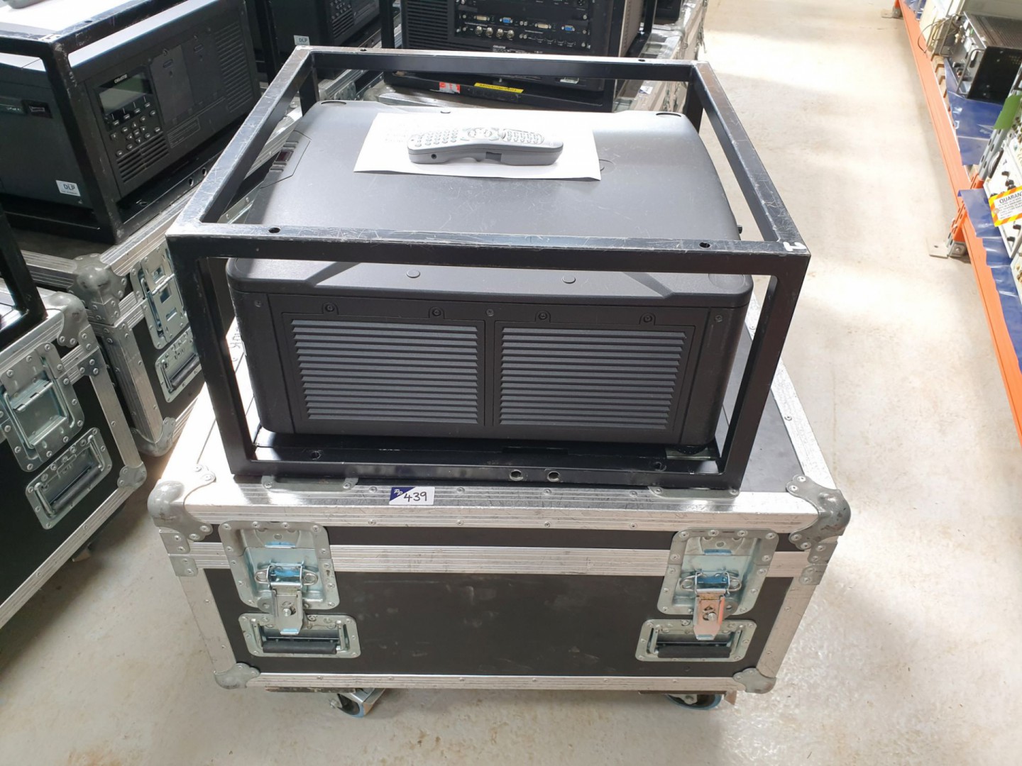 Christie Roadstar HD10K-M projector with remote &...