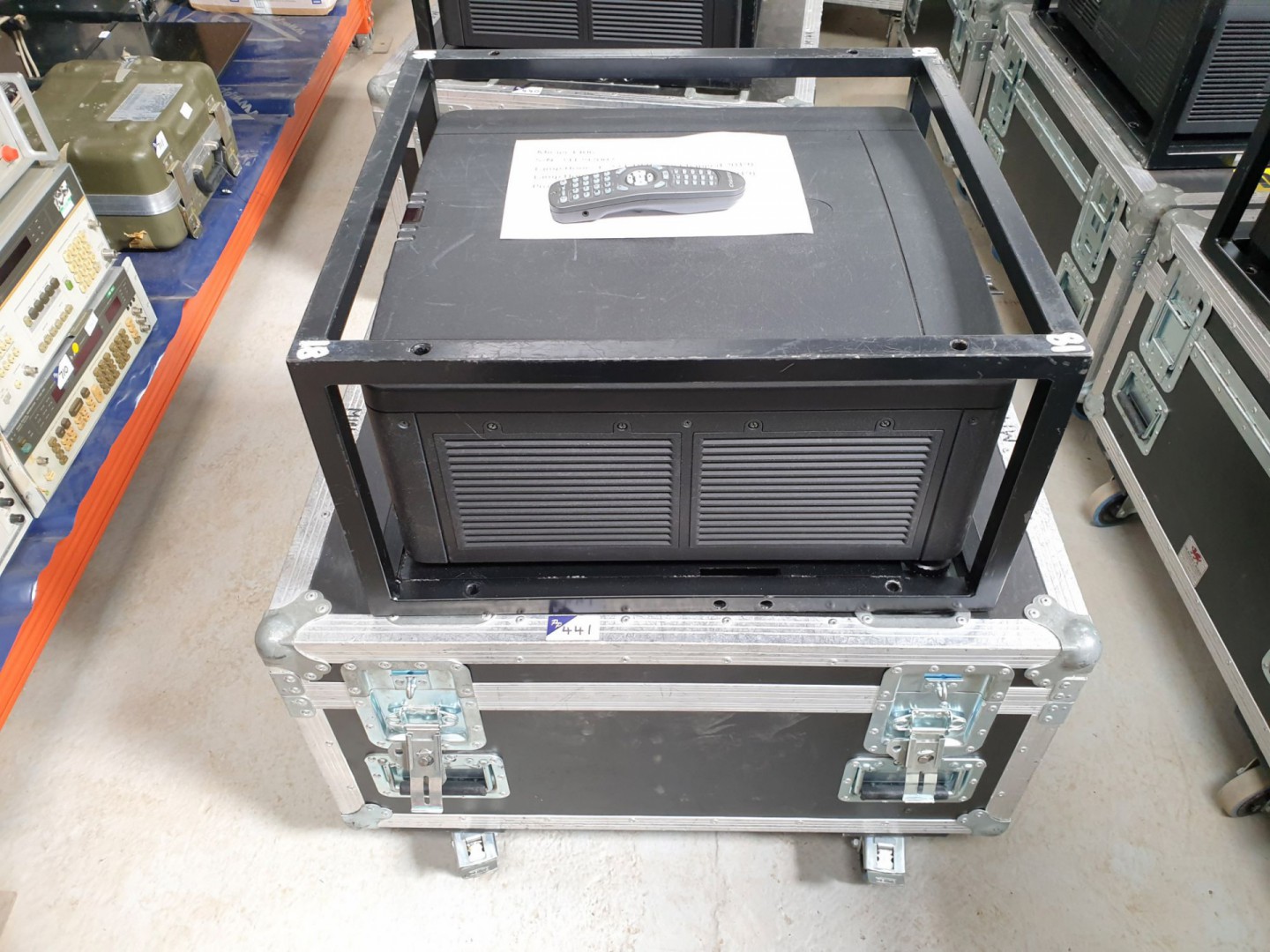 Christie Mirage HD14K-M projector with remote & ha...