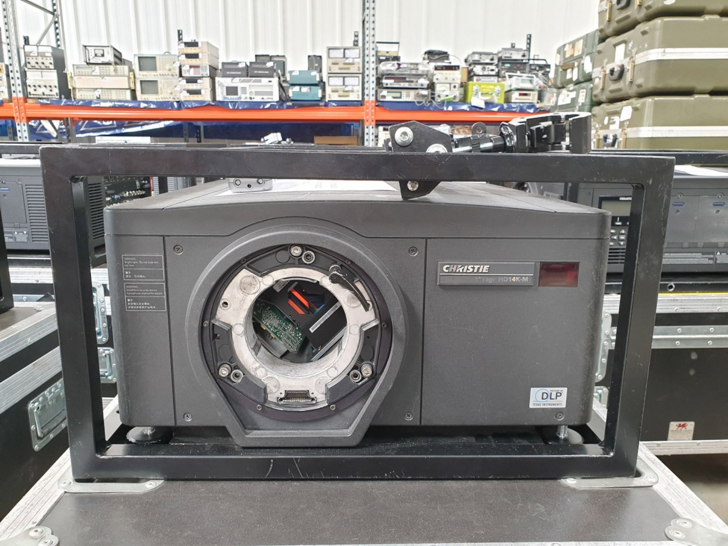 Christie Mirage HD14K-M projector with remote & ha...