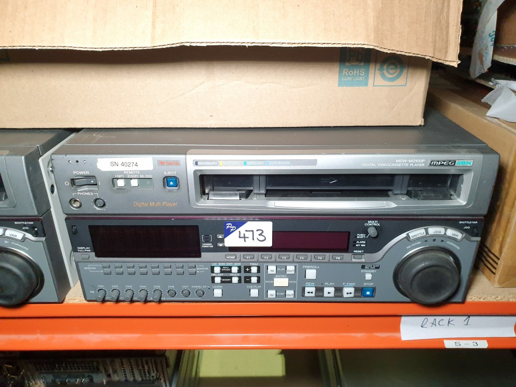 Sony MSW-M2100P digital video cassette player