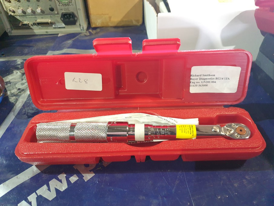 Proto 6062A torque wrench in red case - lot locate...
