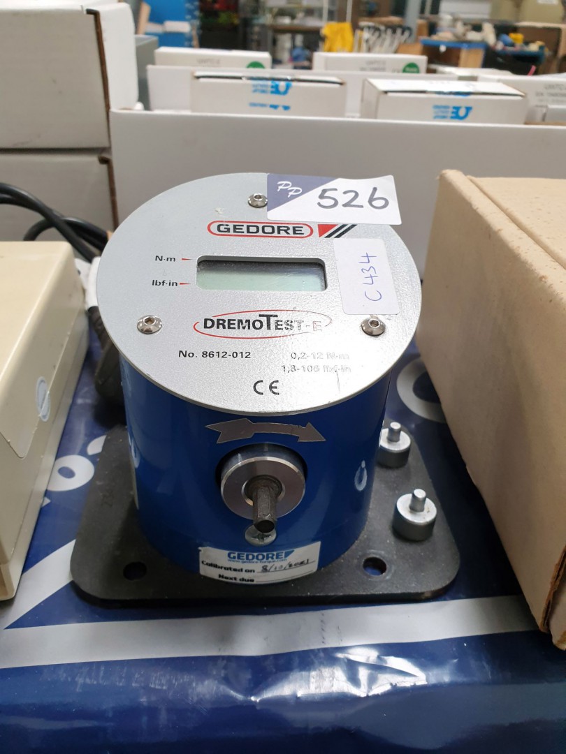 Gedore Dremo test-e torque wrench tester (C434)
