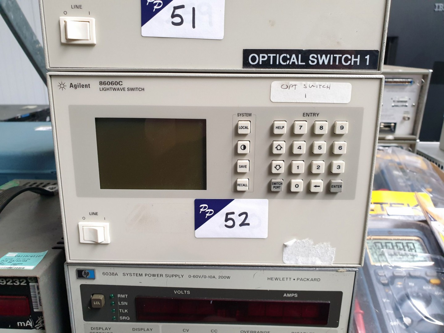 Agilent 86060C light wave switch (C162)