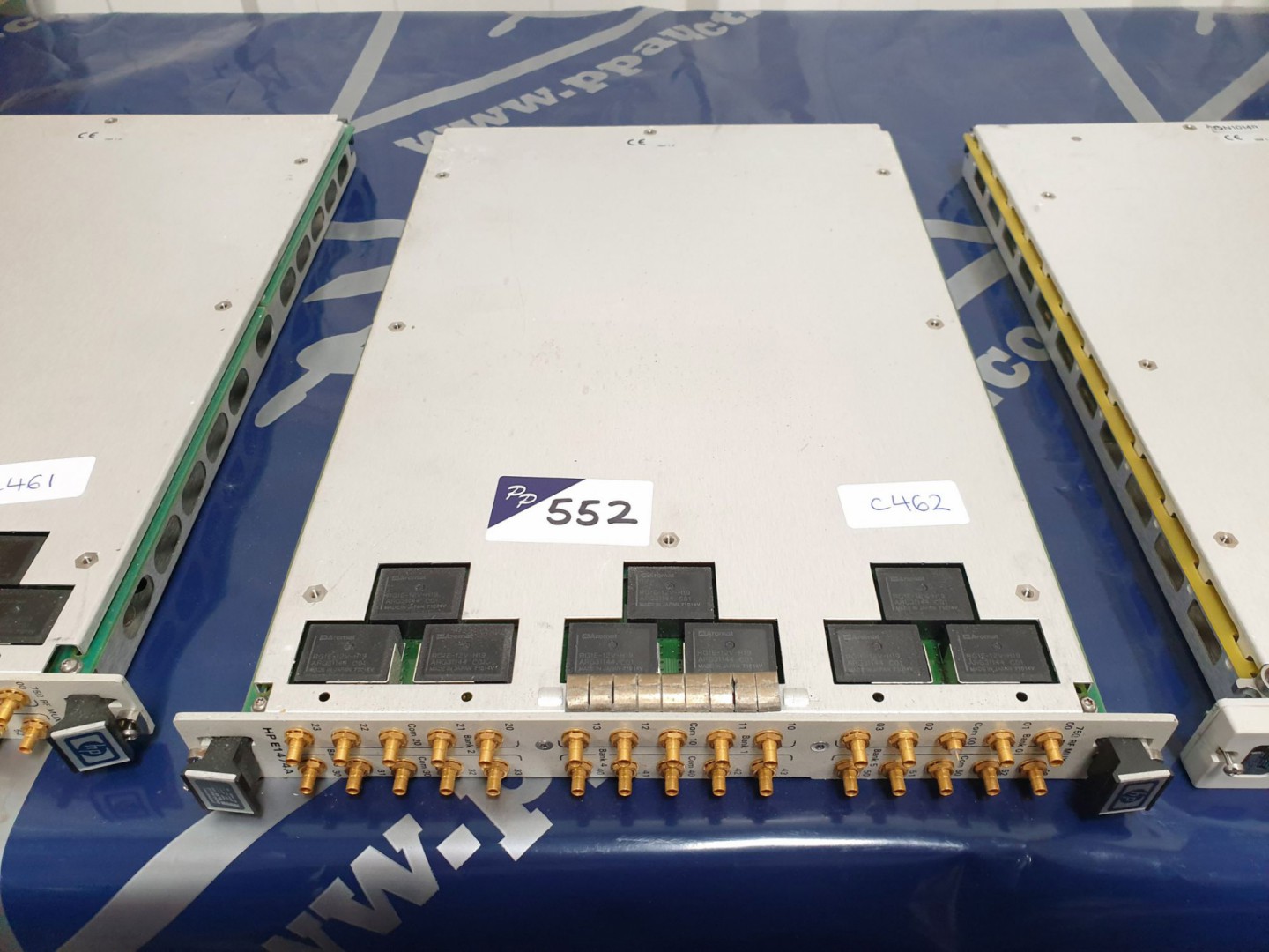 HP E1474A VXI card, RF multiplexer (C462)