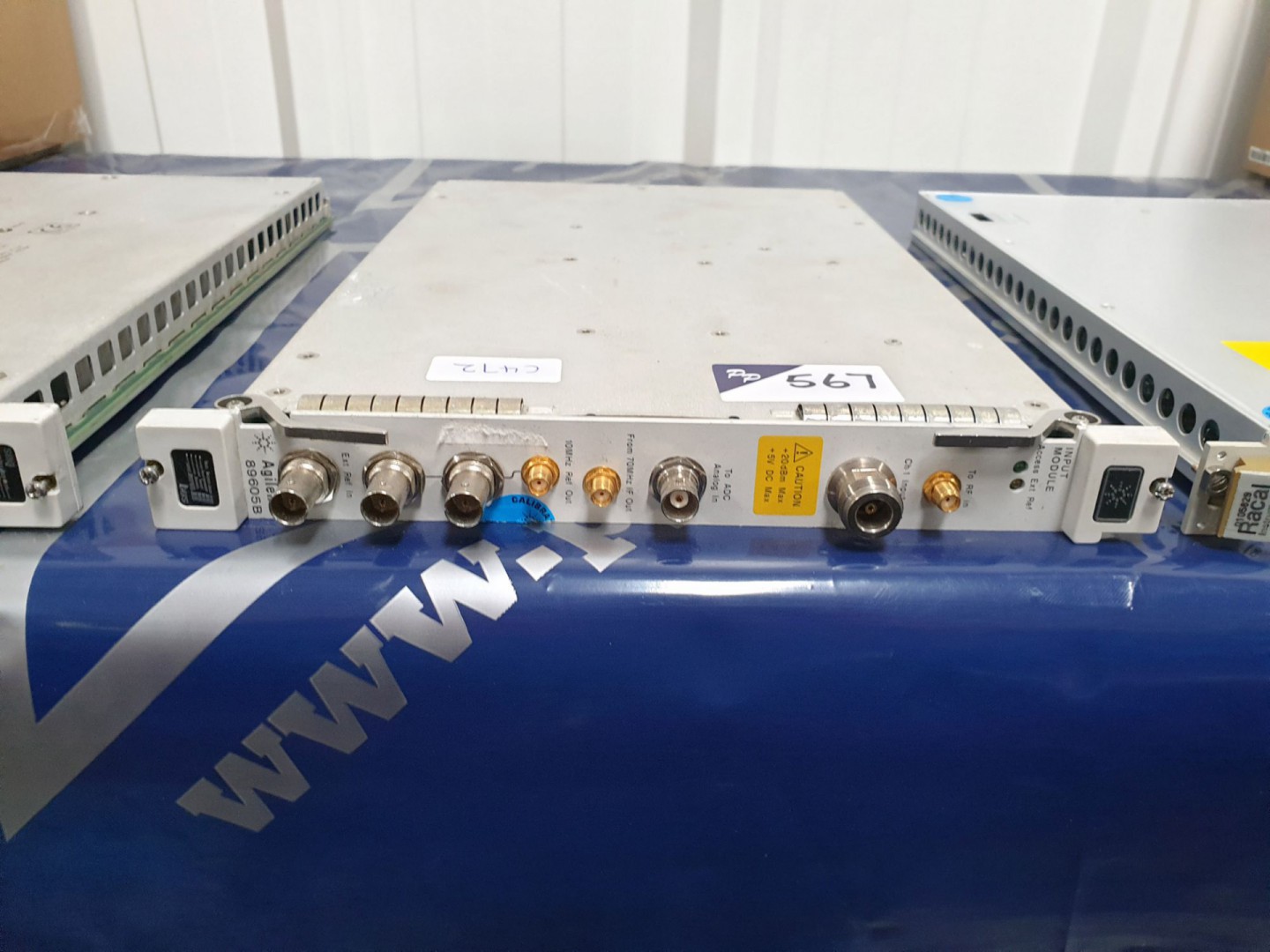 Agilent VXI card 89605B input module (C472)