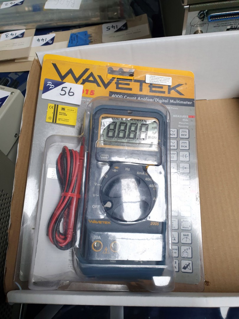 Wavetek 2005 digital multimeter (packaged & unused...