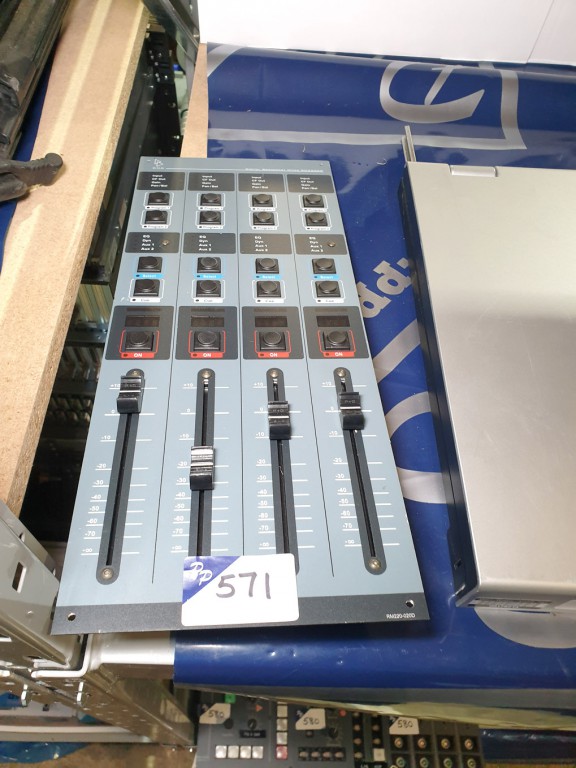 DHD RM2200D digital broadcast mixing panel, 4 chan...