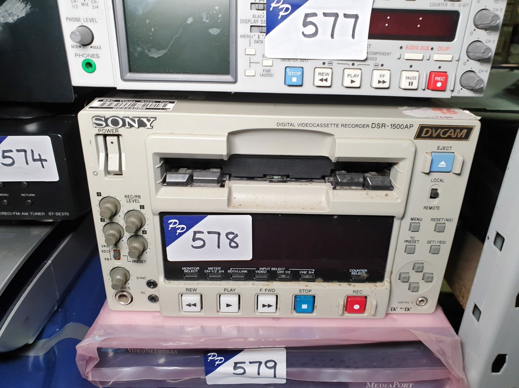 Sony DSR-1500AP digital video cassette recorder