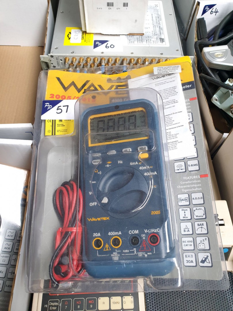 Wavetek 2005 digital multimeter (packaged & unused...