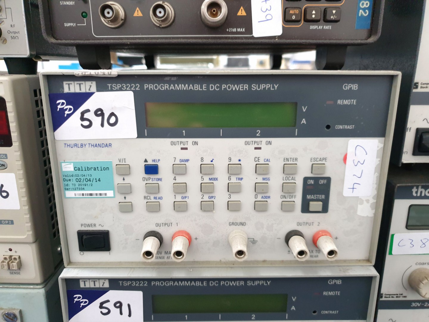 Thurlby TTI TSP 3222 prog.DC PSU, 0-30v, 0-2A twic...