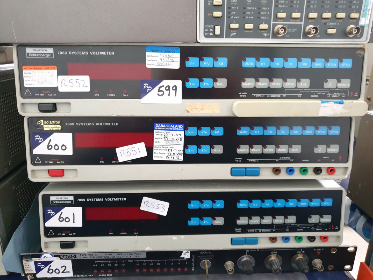 Solartron Schlumberger 760 systems voltmeter (R551...