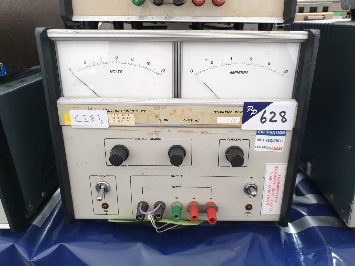 Farnell L12-10C PSU, 0-12v / 10A (C283)
