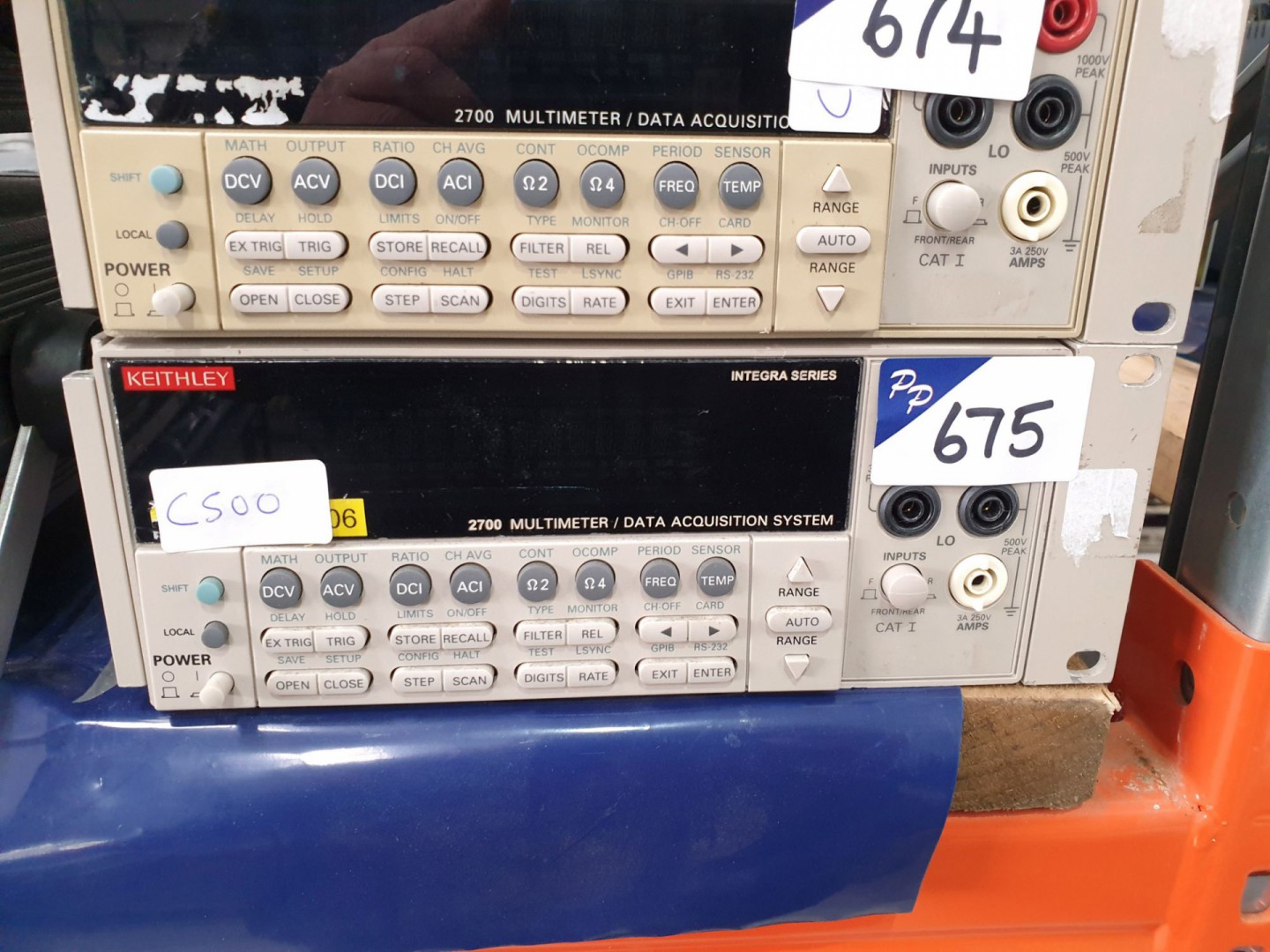 Keithley 2700 multimeter / data acquisition system...
