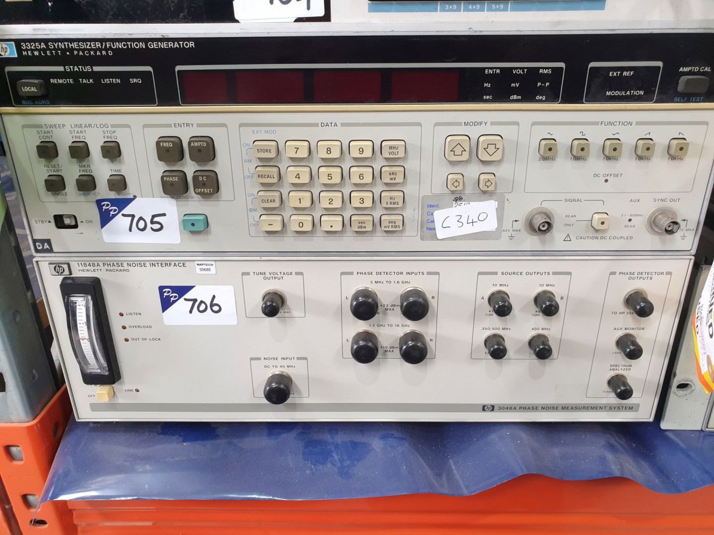 HP 11848A phase noise interface (C338)