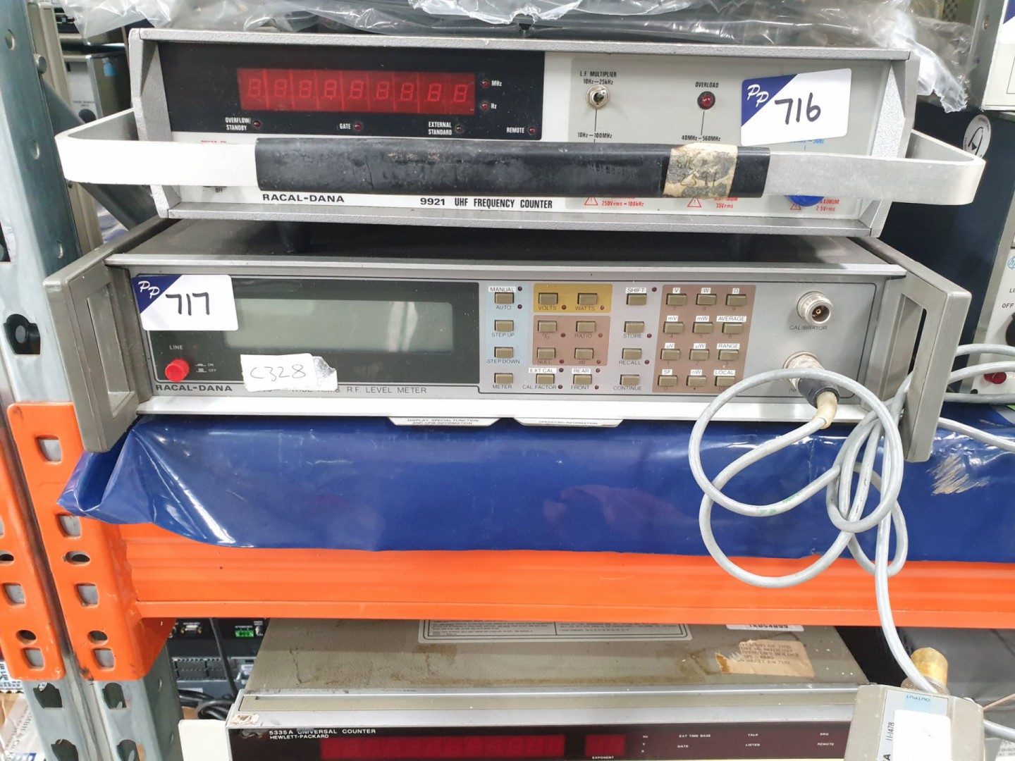 Racal 9303 True RMS RF level meter with sensing he...