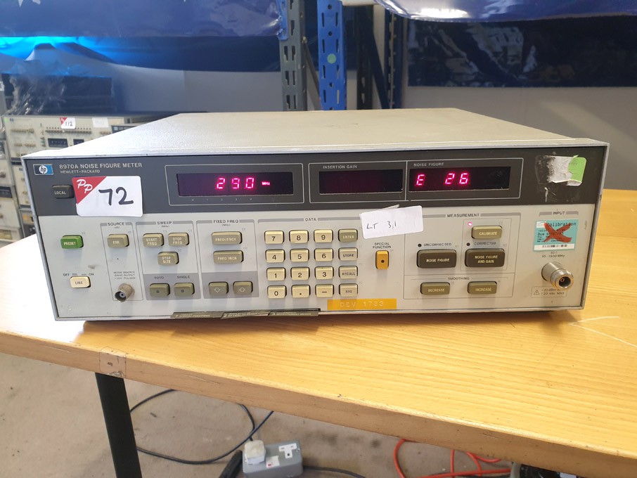 HP 8970A noise figure meter - lot located at: PP S...