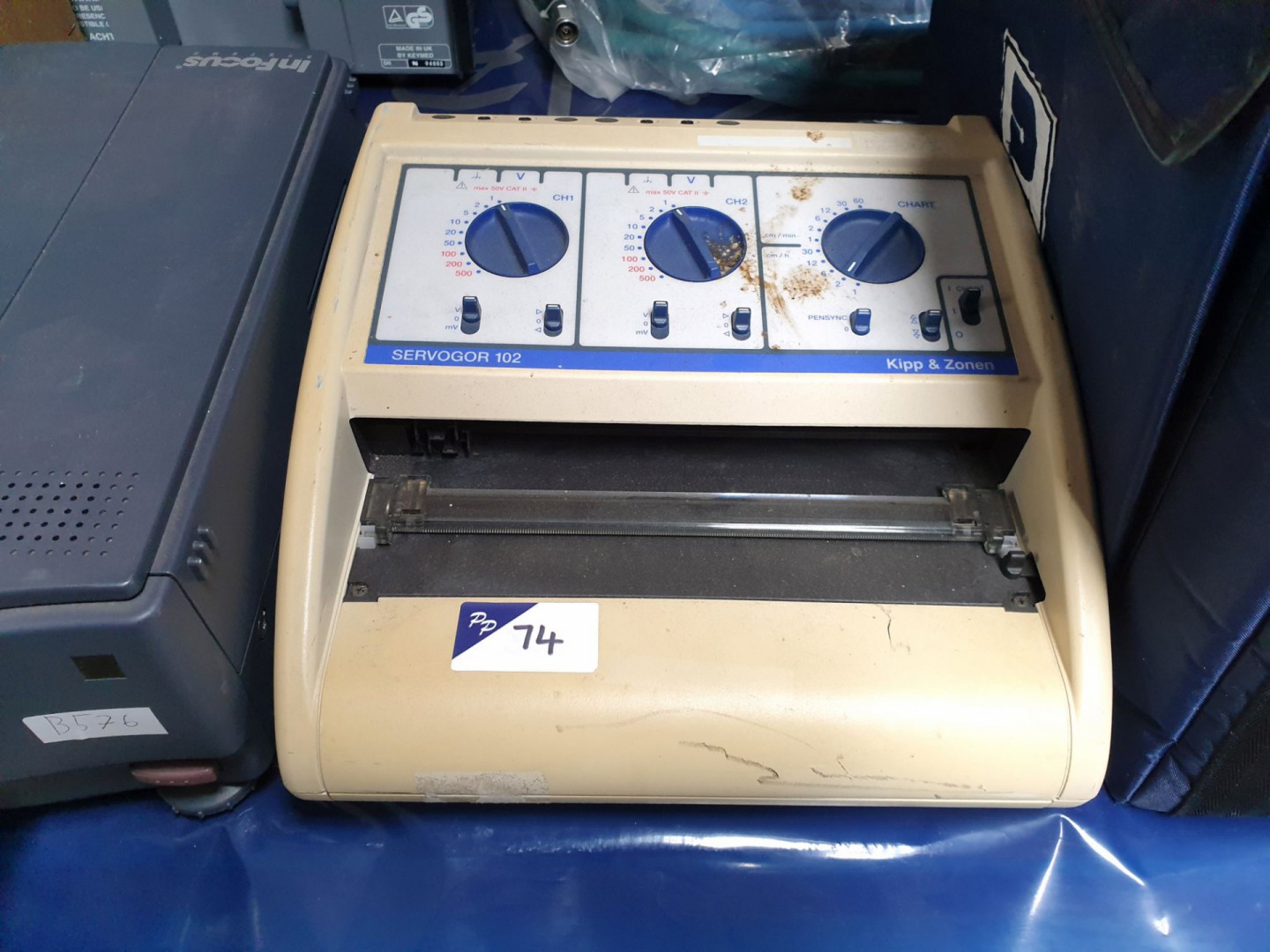 Kipp & Zonen Servogor 102 chart recorder, 2 channe...