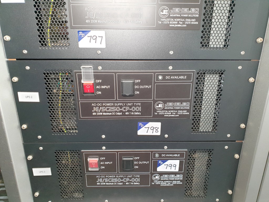Jenelec JE/SC250-CP-001 AC/DC power supply