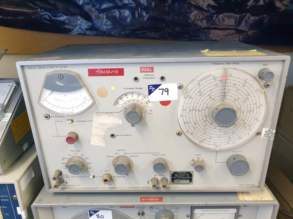 Marconi TF2330 wave analyser