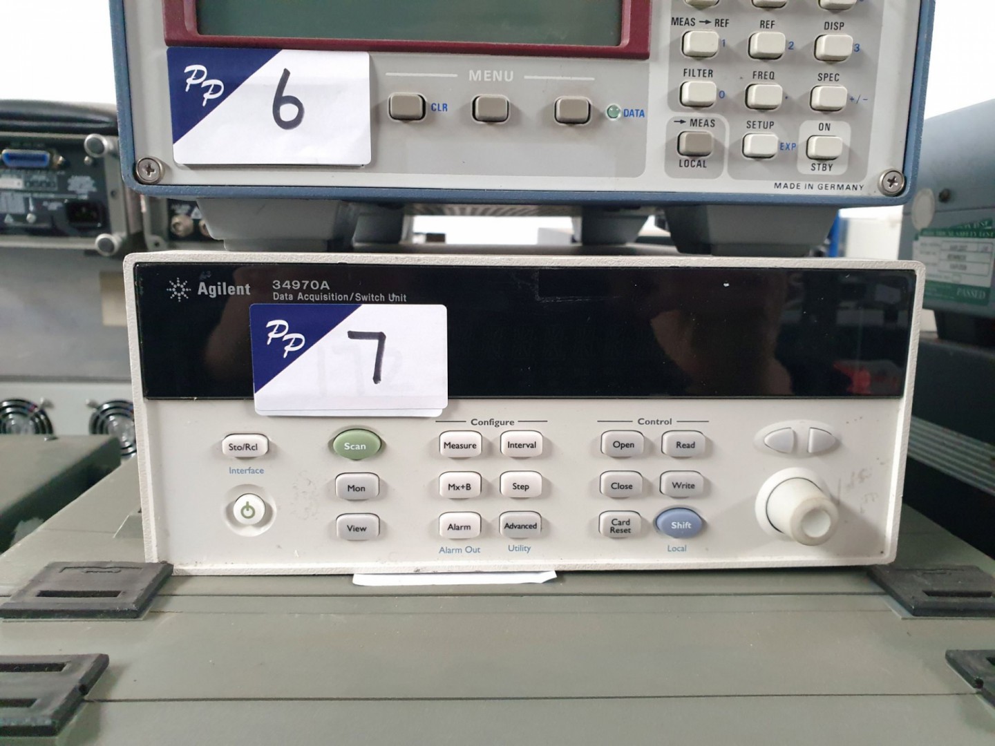 Agilent 34970A data acquisition switch unit (C168)