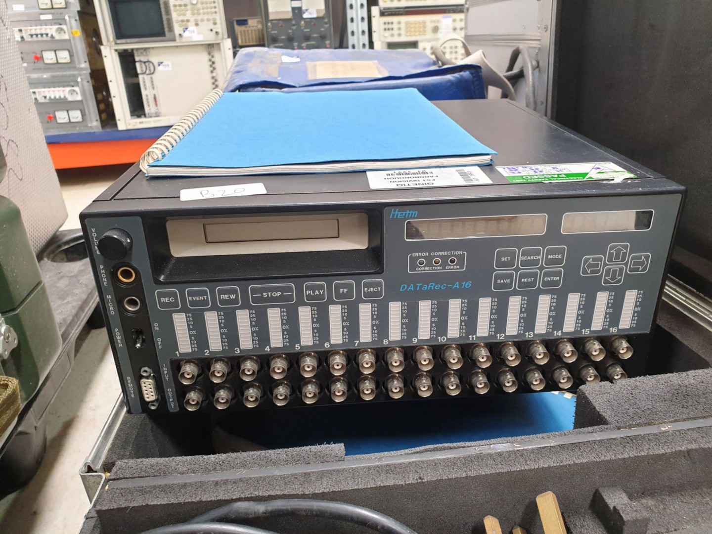 Heim Data REC-A16, 16 channel recording system in...