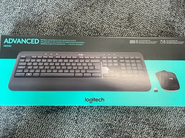 10x Logitech Advanced MK540 wireless keyboard & mo...