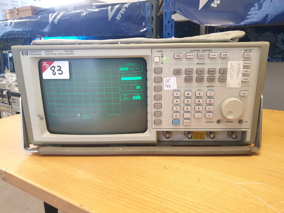 HP 54503A digitising oscilloscope, 500MHz - lot lo...