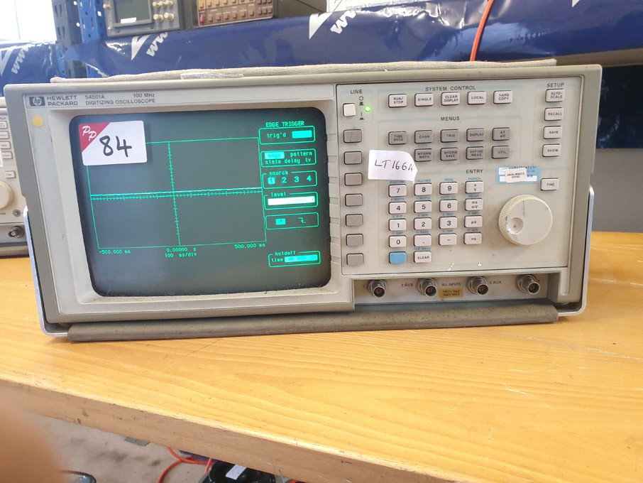 HP 54501A digitising oscilloscope, 100MHz - lot lo...