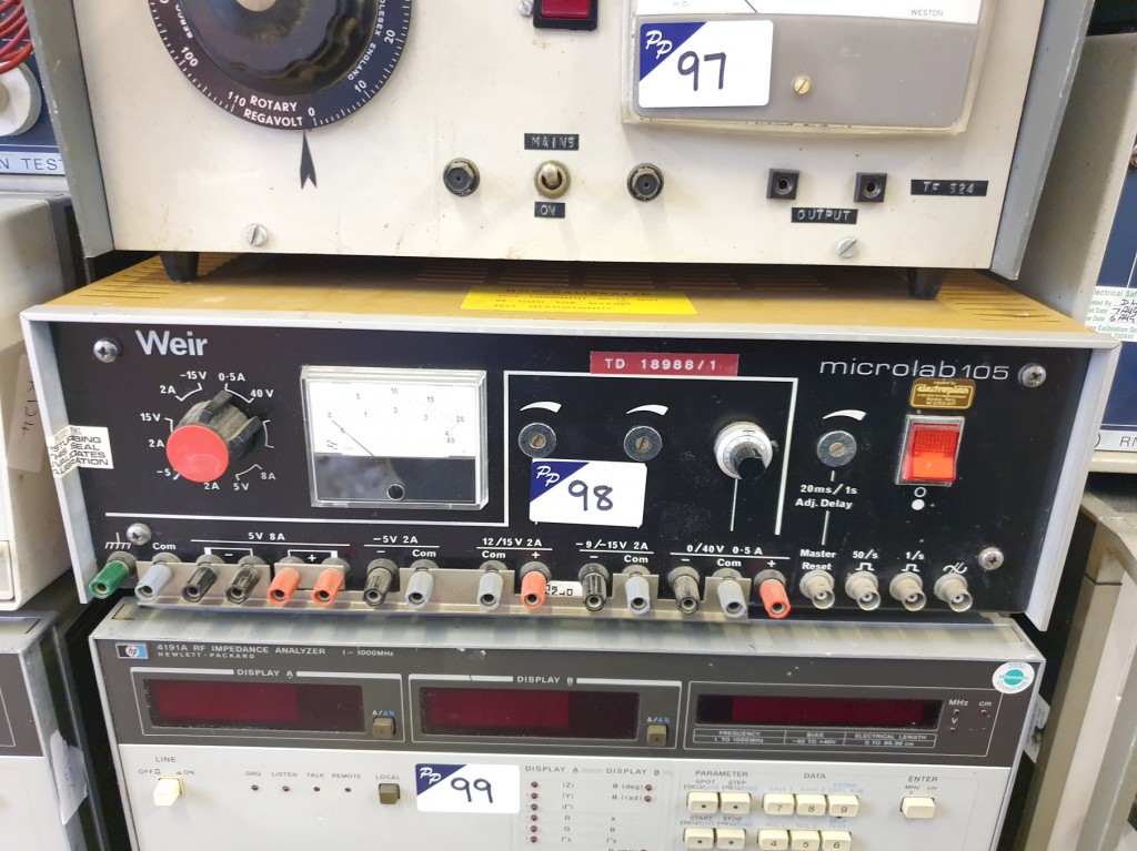 Weir 105 Microlab output power supply