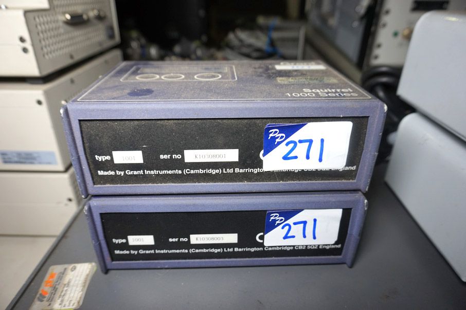 2x Grant 1001 Squirrel meter / loggers