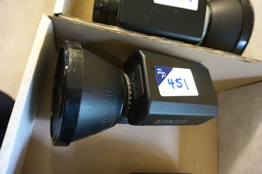 Fujinon zoom lens, VCL-0716BXA, S16X7.3BMD-D38