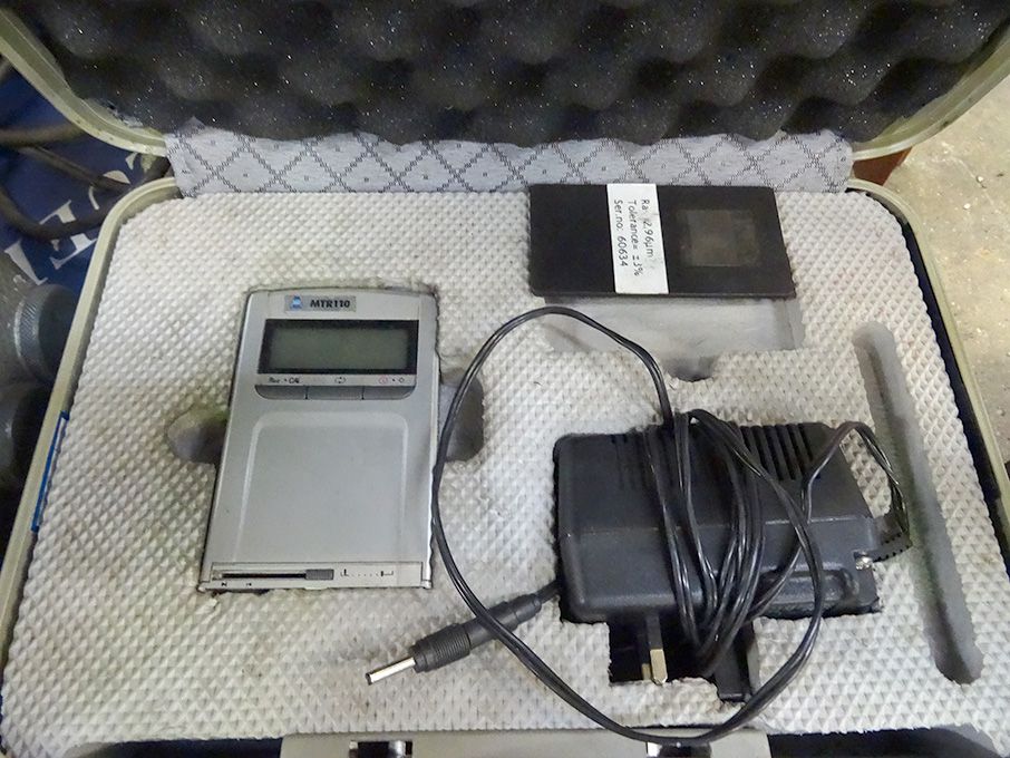 CV TR110 surface roughness tester in case