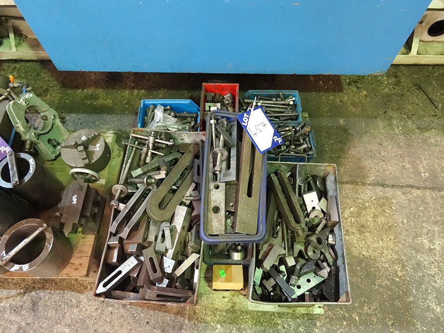Large Qty various clamping equipment on pallet