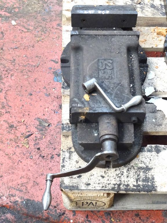 JS 8" machine vice - Lot located at: Marriott Road...