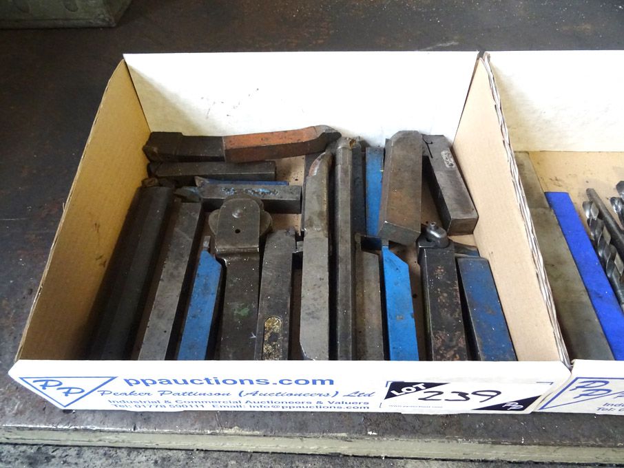 Qty turning tools - Lot located at: Marriott Road,...