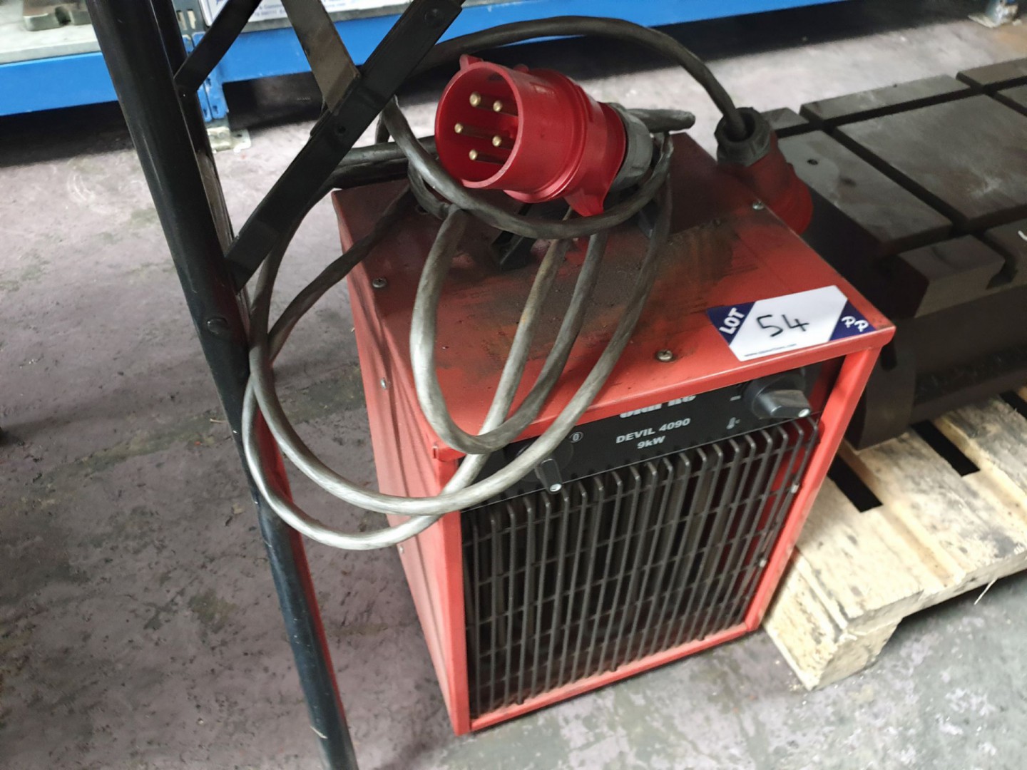 Clarke Devil 4090 electric factory heater, 9kW